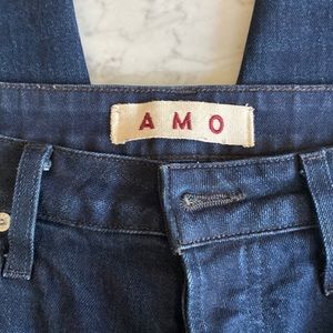Amo Babe jean size 30 dark blue wash